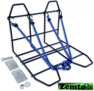 Gepäckträger Vergrößerung mit Spanngummi